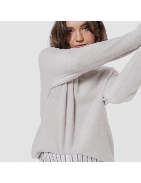 Pijama coral Raya Arnold gris perla