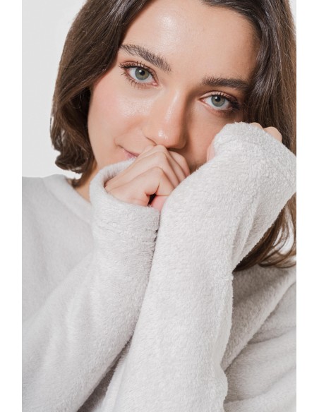 Pijama coral Raya Arnold gris perla