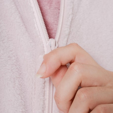 Sudadera coral mujer