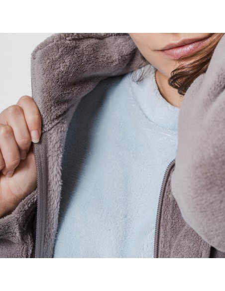 Sudadera coral mujer