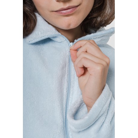 Sudadera coral mujer