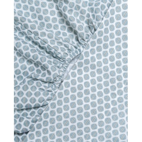 Juego de sábanas franela Dune indigo