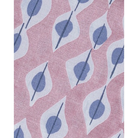 Juego de sábanas algodón Concha malva