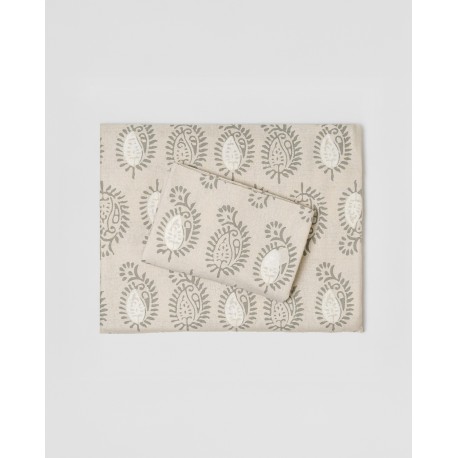 Juego de sábanas franela Indonesia verde