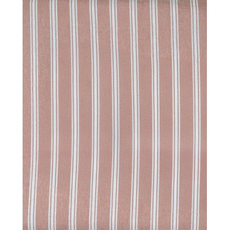 Juego de sábanas franela Raya Marsella rosa keike