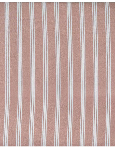 Juego de sábanas franela Raya Marsella rosa keike