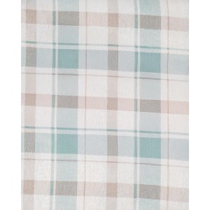 Juego de sábanas franela Cuadro Noric verde 2