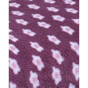 Manta coral Berta berenjena 2