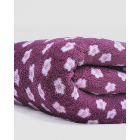 Manta coral Berta berenjena