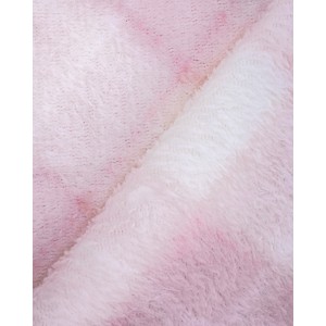 Manta coral Cuadro Guima rosa 2