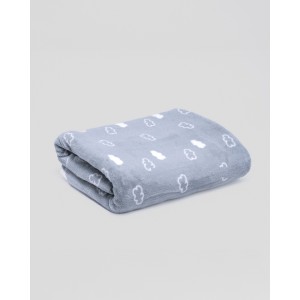 Manta coral Nube New verde tiffany