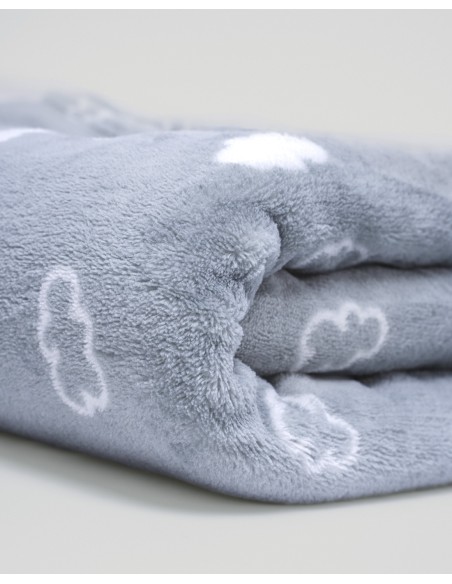 Manta coral Nube New verde tiffany