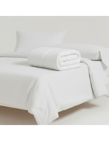 Pack soltero cama 135 - Relleno Nórdico + Funda Nórdica + Cojines