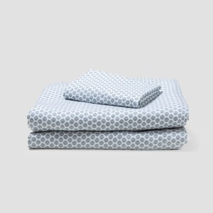 Juego de sábanas franela Dune indigo