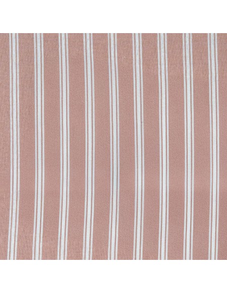 Juego de sábanas franela Raya Marsella rosa keike