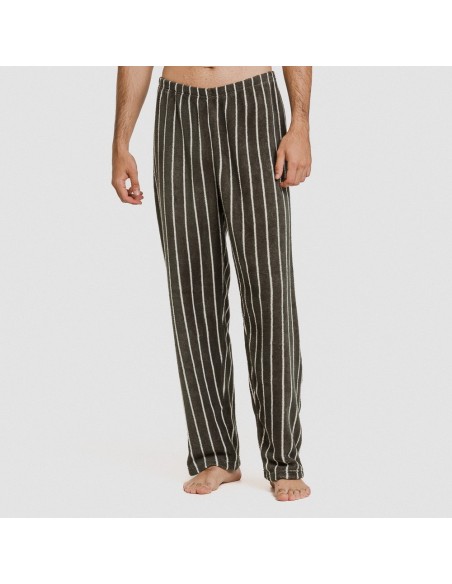 Pijama coral hombre Raya Beatrice verde