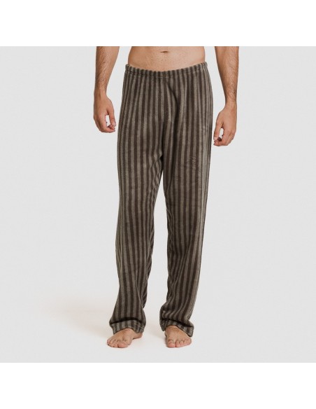 Pijama coral hombre Raya Vinicius verde cacería