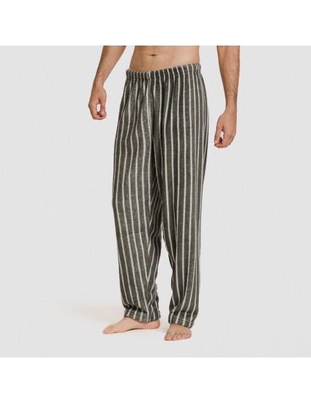 Pijama coral hombre Raya Albert verde cacería