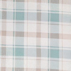 Juego de sábanas franela Cuadro Noric verde 2