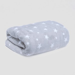 Manta coral Cosmo gris perla