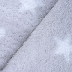 Manta coral Cosmo gris perla 2