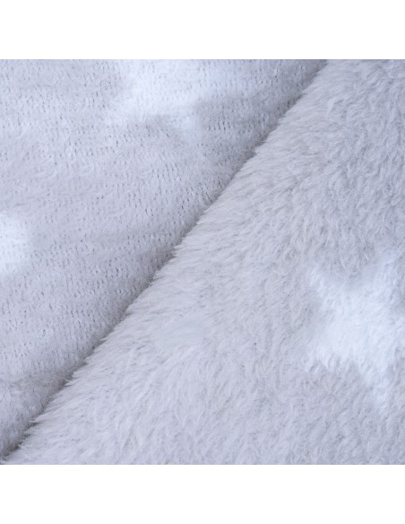 Manta coral Cosmo gris perla