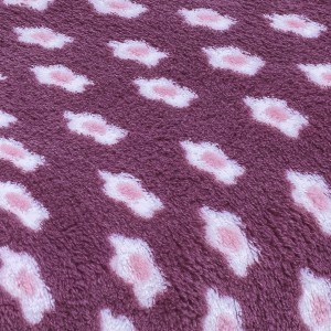 Manta coral Berta berenjena 2