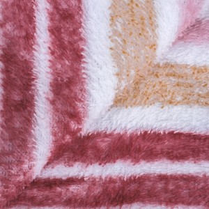 Manta coral Raya Calendula malva rosa 2