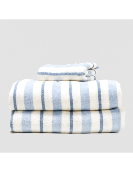 Juego de sábanas coralina Raya Wilma verde tiffany