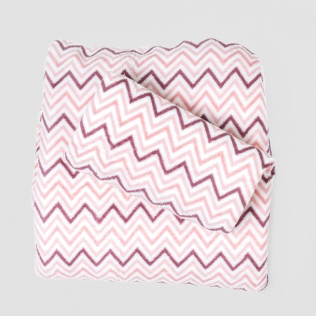 Juego de sábanas coralina Kit rosa bebe