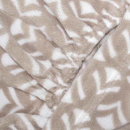 Juego de sábanas coralina Etea gris claro