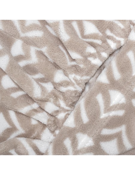 Juego de sábanas coralina Etea gris claro