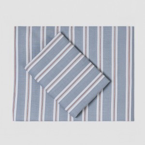 Juego de sábanas algodón Johan indigo