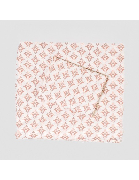 Juego de sábanas algodón Morocco rosa keike