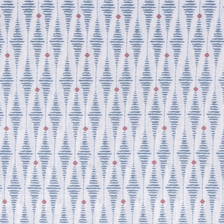 Juego de sábanas algodón Noruega azul verdoso