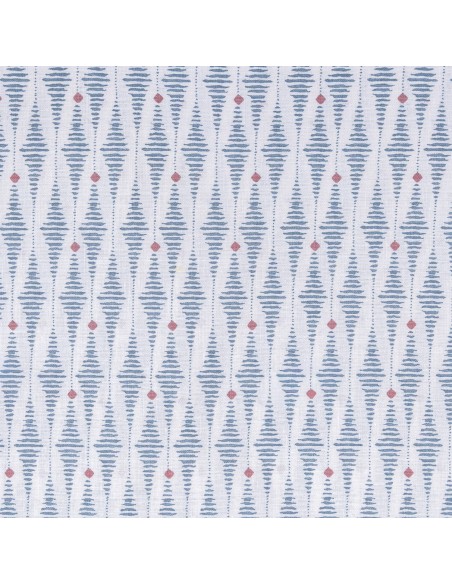 Juego de sábanas algodón Noruega azul verdoso