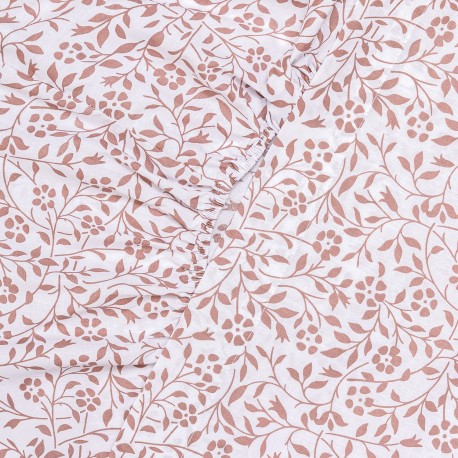 Juego de sábanas algodón Osaka rosa keike