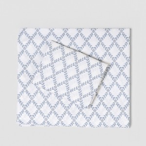 Juego de sábanas algodón Picota indigo