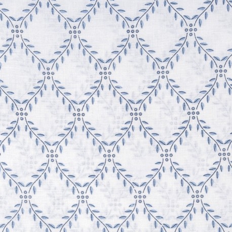 Juego de sábanas algodón Picota indigo