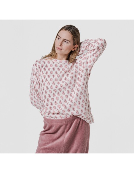 Pijama coral Nemo malva rosa