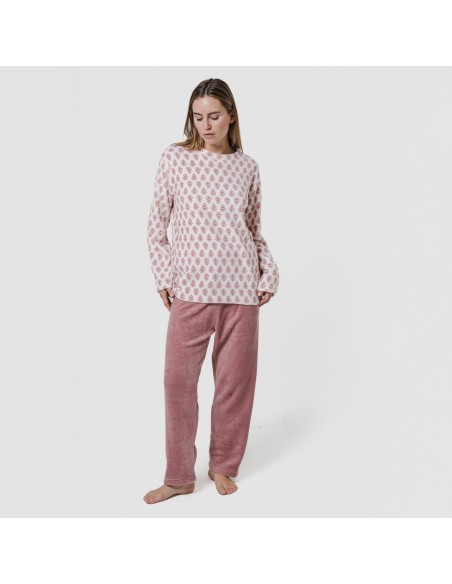Pijama coral Nemo malva rosa