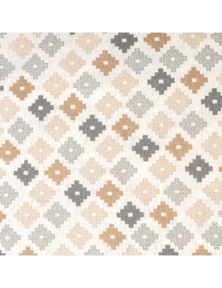 Juego de sábanas franela Ayana celeste