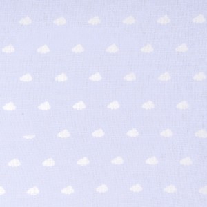 Juego de sábanas franela Nubecita celeste 2
