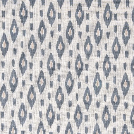 Juego de sábanas algodón Nerdana azul keike - topo