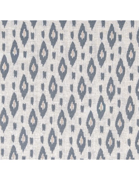 Juego de sábanas algodón Nerdana azul keike - topo