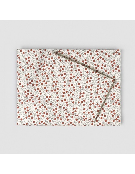 Juego de sábanas algodón Alemania verde seco - caldera