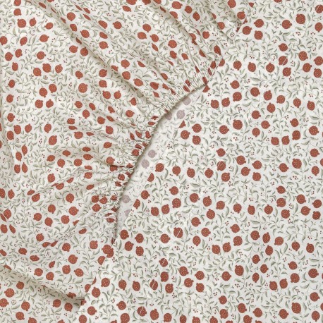 Juego de sábanas algodón Alemania verde seco - caldera