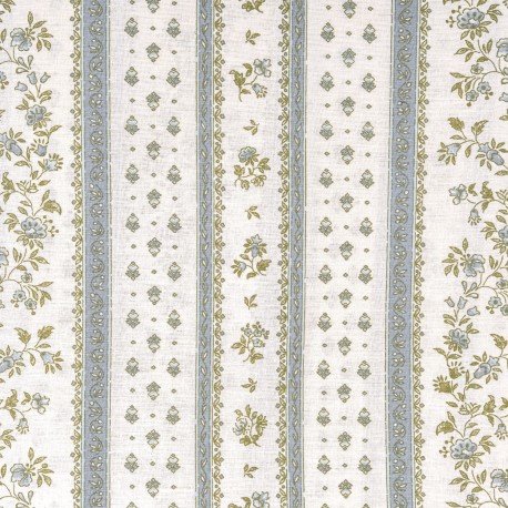 Juego de sábanas algodón Cracovia azul keike