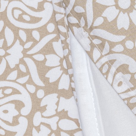 Funda nórdica algodón Matilde topo