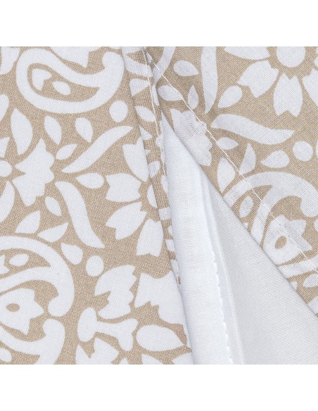 Funda nórdica algodón Matilde topo